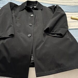 Kenneth Cole Black Trench Coat